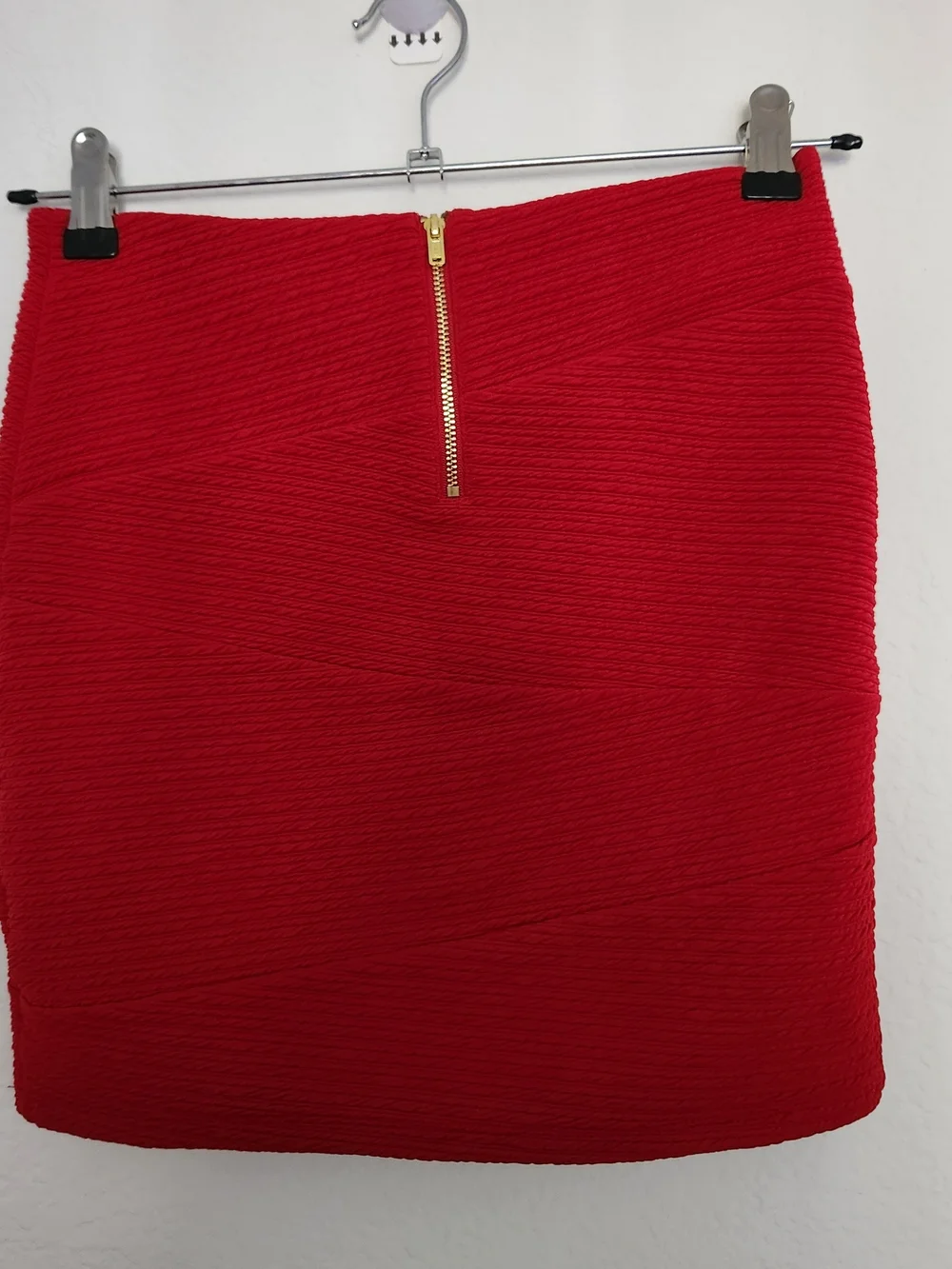 Forever 21 Womens Juniors Textured Mini Skirt Burgundy Mini Skirt Size Small